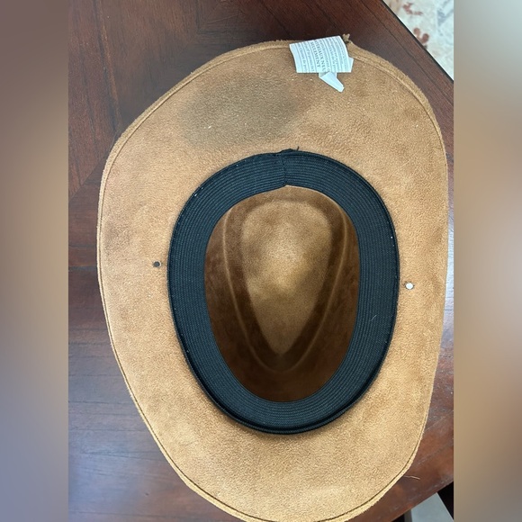 Kids' Brown Suede Cowboy Hat - Picture 4 of 7